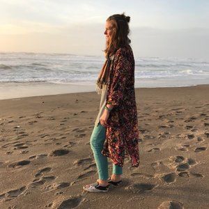 Sseko Designs Monet Floral Duster